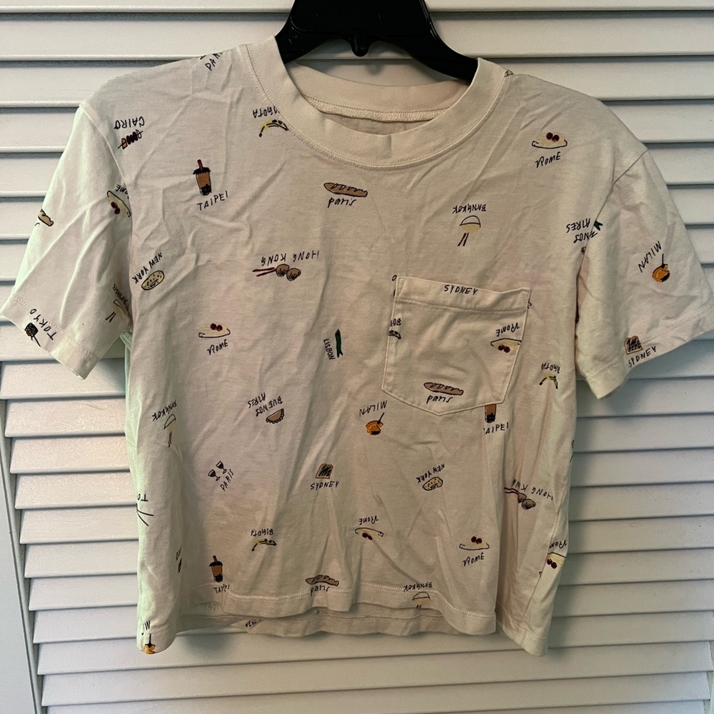 Madewell stencil tee
